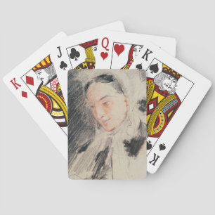 Baraja De Cartas Emperatriz Eugénie (tiza negra y roja)