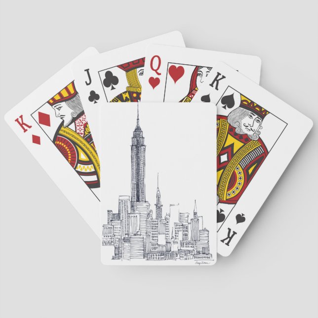 Baraja De Cartas Empire State (Reverso)