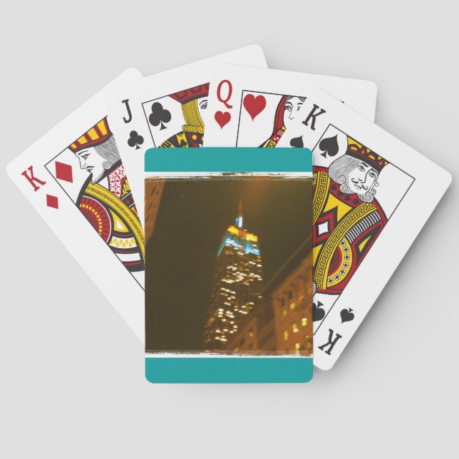 Baraja De Cartas Empire State Building (Reverso)