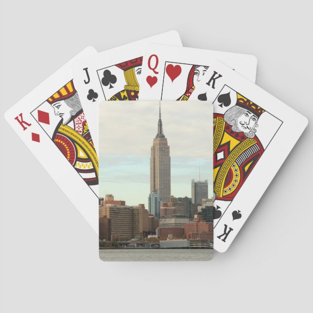Baraja De Cartas Empire State Building (Reverso)