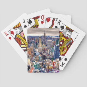 Baraja De Cartas Empire State Building y Midtown Manhattan