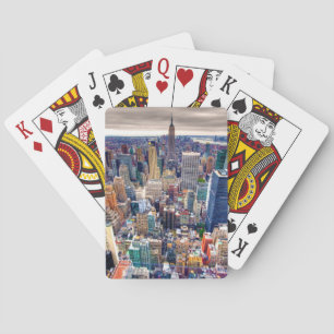 Baraja De Cartas Empire State Building y Midtown Manhattan