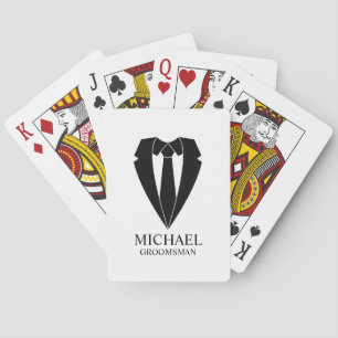 Baraja De Cartas Empleos Bodas negros y armadores personalizados