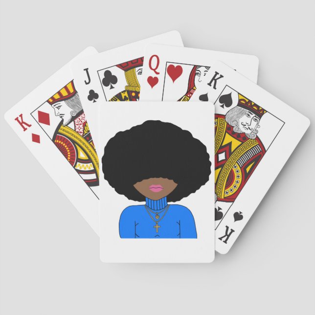 Baraja De Cartas Empoderamiento Afro (Reverso)
