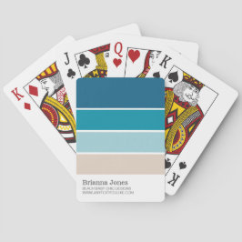 Baraja De Cartas Empresa de nombres de reloj en color