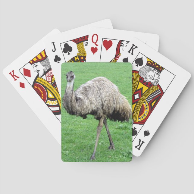 Baraja De Cartas emu (Reverso)