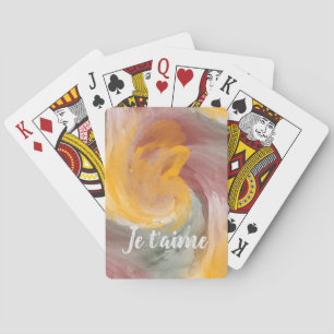 Baraja De Cartas En el amor Las aguas del otoño de Francia Paint Sw