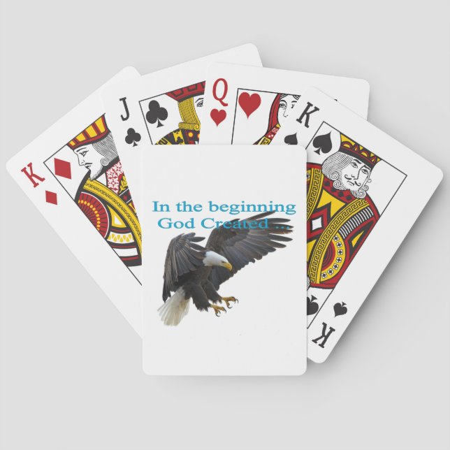 Baraja De Cartas En el principio (Reverso)