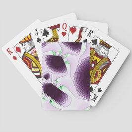 Baraja De Cartas En la sombra del color Violeta