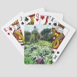 Baraja De Cartas En los jardines