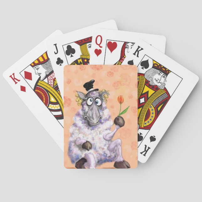 Baraja De Cartas En Love Ram - Caballero - Gracioso (Reverso)