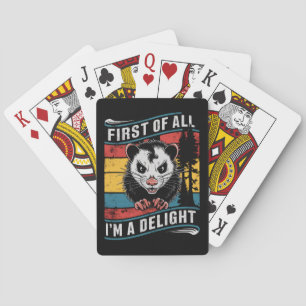 Baraja De Cartas En primer lugar, soy un delicioso y gracioso Oposs