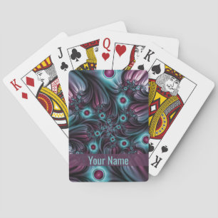 Baraja De Cartas En profundidad Nombre de arte fractal en el resume