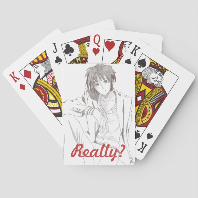 Baraja De Cartas ¿En serio? (Reverso)