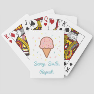 Baraja De Cartas En U. Sonríe. Repite. - Cubierta De Verano