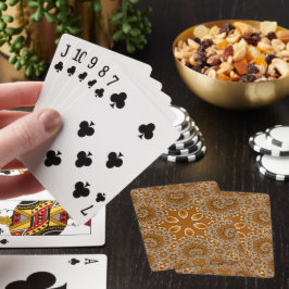 Baraja De Cartas Encaje Fractal de Caramelo