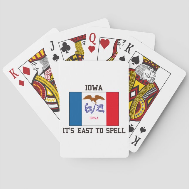 Baraja De Cartas Encanto Iowa (Reverso)