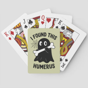 Baraja De Cartas Encontré Este Fantasma Humerus Halloween