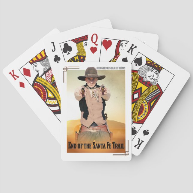 Baraja De Cartas End of the Santa Fe Trail Cards (Reverso)