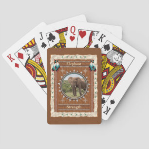 Baraja De Cartas Energía de la Fuerza del Elefante