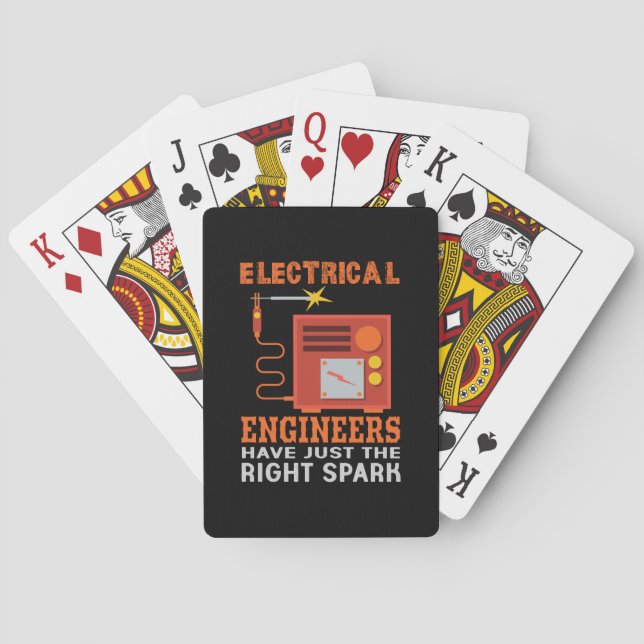 Baraja De Cartas Engineer Electrical Engineers Have Just The Right (Reverso)