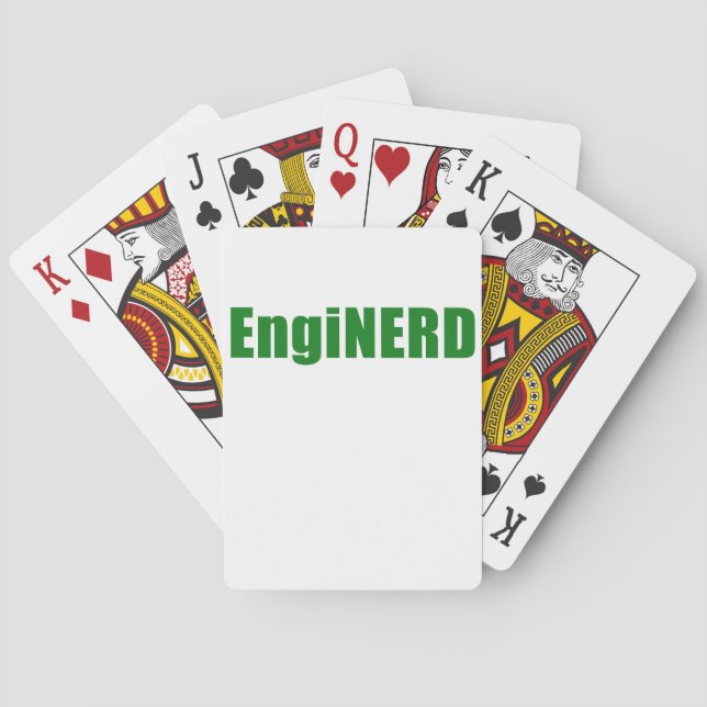 Baraja De Cartas Enginerd (Reverso)