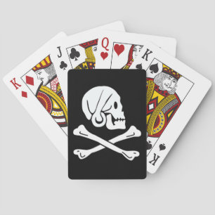 Baraja De Cartas Enrique cada bandera pirata auténtica