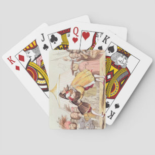 Baraja De Cartas Enrique VIII (1491-1547) y Francisco I de Francia