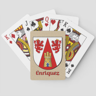Baraja De Cartas Enriquez Heraldic Shield