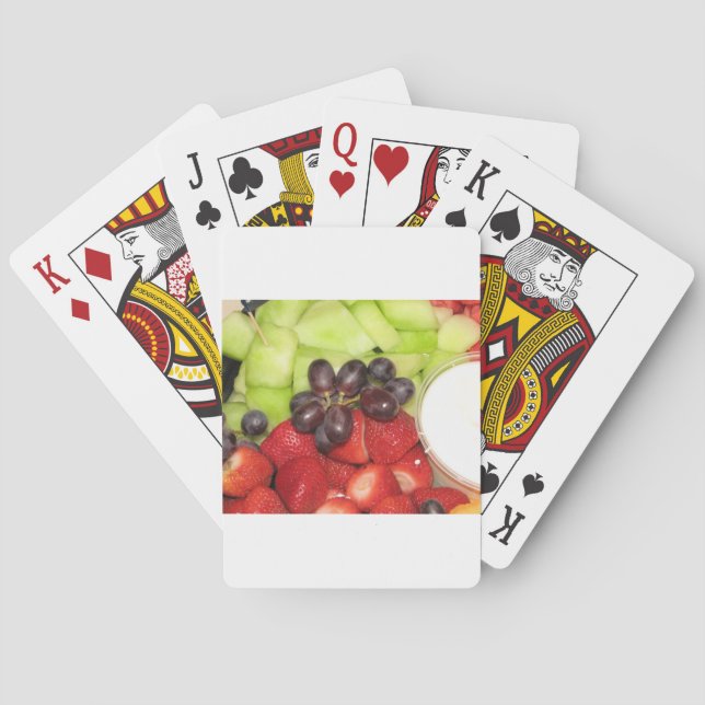 Baraja De Cartas Ensalada de fruta (Reverso)