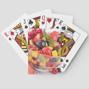 Baraja De Cartas Ensalada de fruta fresca