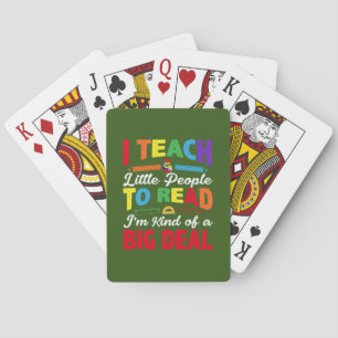 Baraja De Cartas Enseño A Los Pequeños A Leer