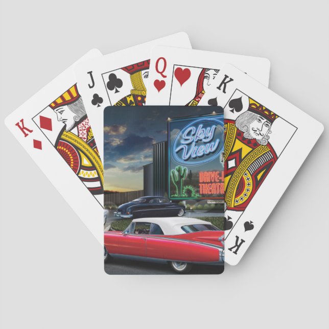 Baraja De Cartas Entrada de Skyview (Reverso)
