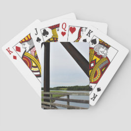 Baraja De Cartas Entre las barras del moho