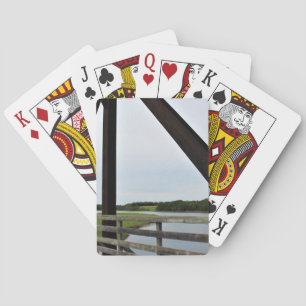 Baraja De Cartas Entre las barras del moho