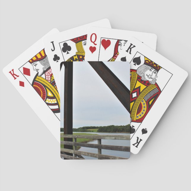 Baraja De Cartas Entre las barras del moho (Reverso)