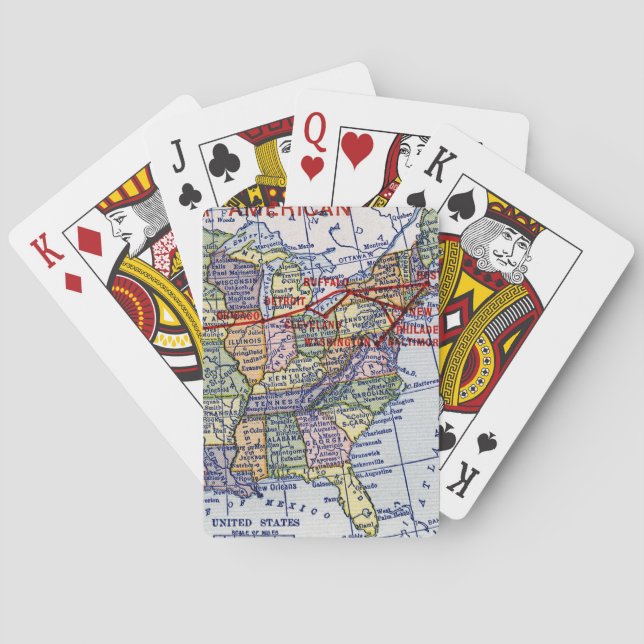 BARAJA DE CARTAS ENVÍO DE AMERICAN EXPRESS (Reverso)