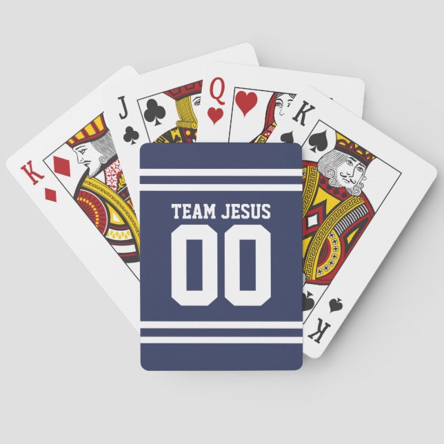 Baraja De Cartas Equipo Jesús (Reverso)