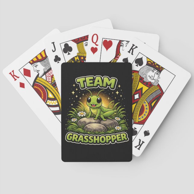 Baraja De Cartas Equipo Saltamontes (Reverso)