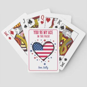 Baraja De Cartas ¡Eres mi As en la Manga! Romántico Día de San Va