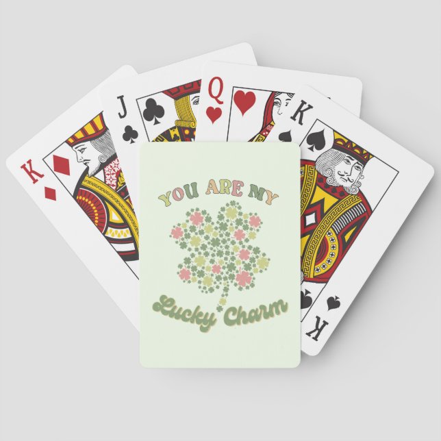 Baraja De Cartas Eres Mi Encanto Afortunado (Reverso)