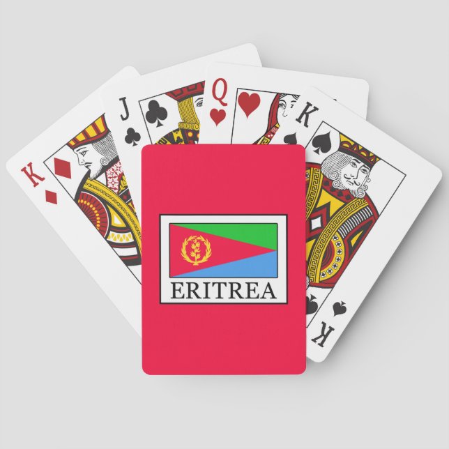 Baraja De Cartas Eritrea (Reverso)