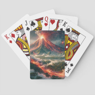 Baraja De Cartas Erupciones volcánicas
