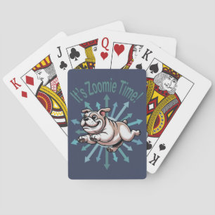 Baraja De Cartas Es el Bulldog del tiempo de Zoomie