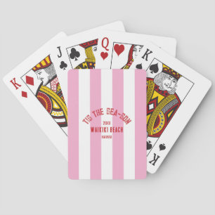 Baraja De Cartas Es El Mar Son Personalizado Navidades De Playa De 
