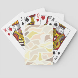 Baraja De Cartas Es el patrón de abstracto geométrico de marfil