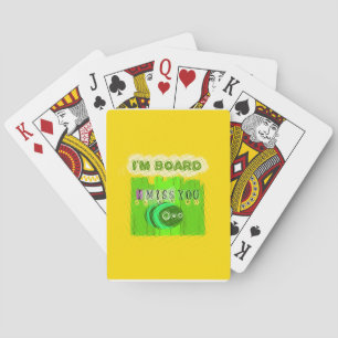 Baraja De Cartas Es gracioso que te extrañe que estoy aburrido