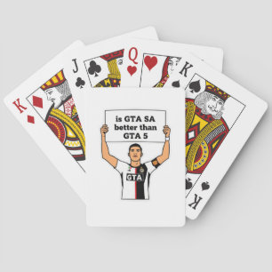 Baraja De Cartas ¿Es GTA SA mejor que la declaración de GTA V?
