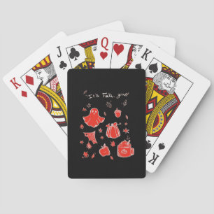 Baraja De Cartas Es la limpieza mínima del otoño