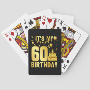 Baraja De Cartas Es mi fiesta número 60